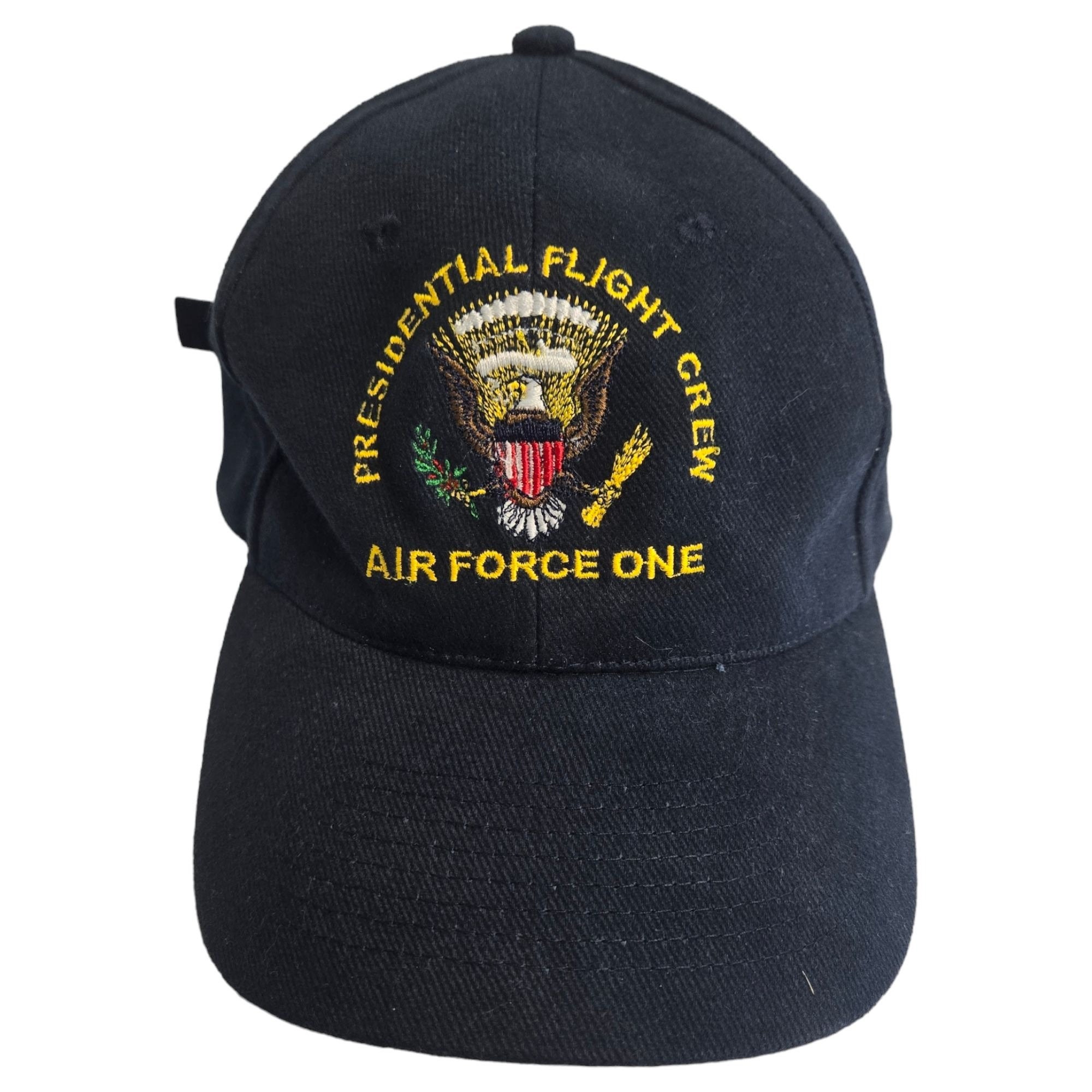 Vintage Air Force One Presidential Flight Crew Cap Adjustable Hat Dark Blue Etsy Australia