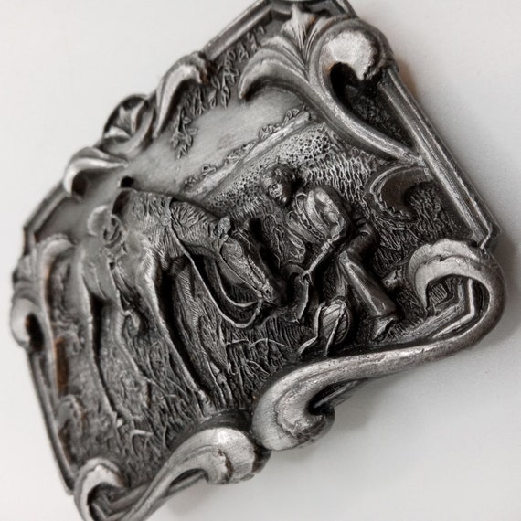 Horse Cowboy Belt Buckle Old West Western Wear Vi… - image 5