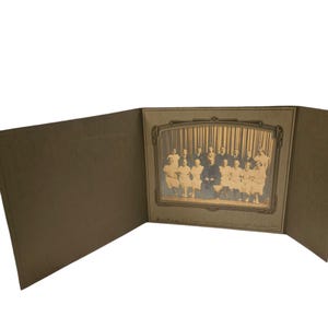 Fotografía de graduación vintage de 1933, fotografía en blanco y negro, coleccionable