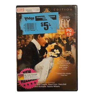 De Lovely DVD Kevin Kline Ashley Judd Drama Musical Edition Ex Rental DeLovely