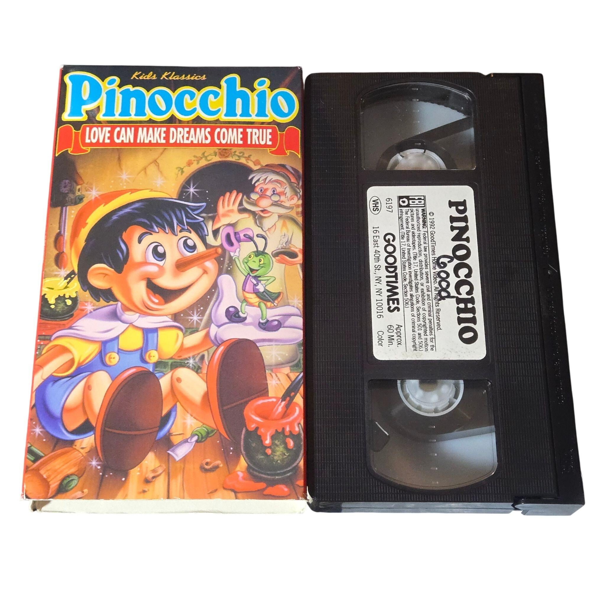 Pinocchio vhs tape - Etsy 日本