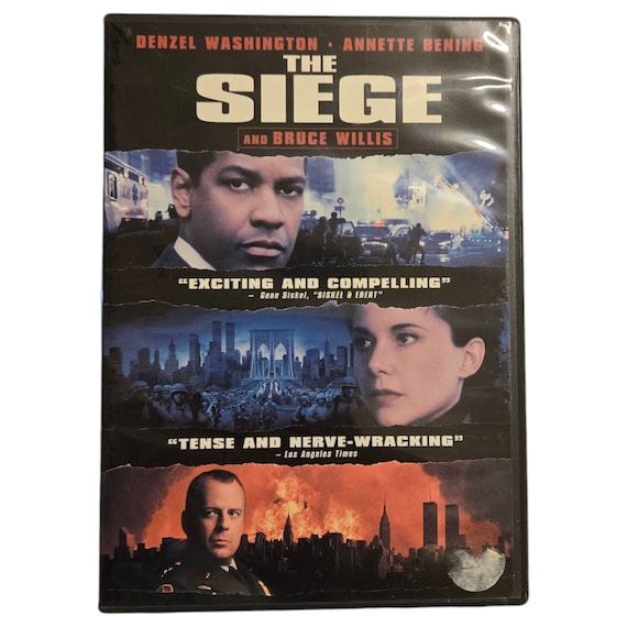 The Siege DVD Movie Denzel Washington Annette Bening Bruce