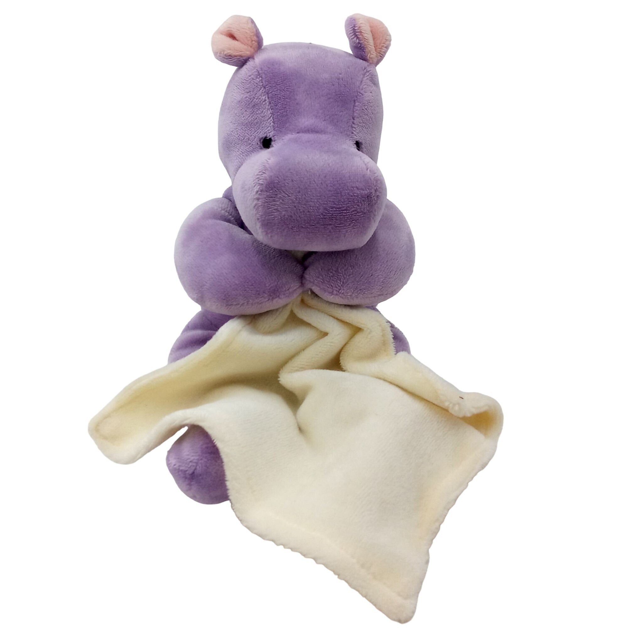 Purple hippo plush deals