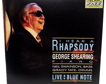 George Shearing CD Ich höre eine Rhapsody Live bei Bluenote Piano Music