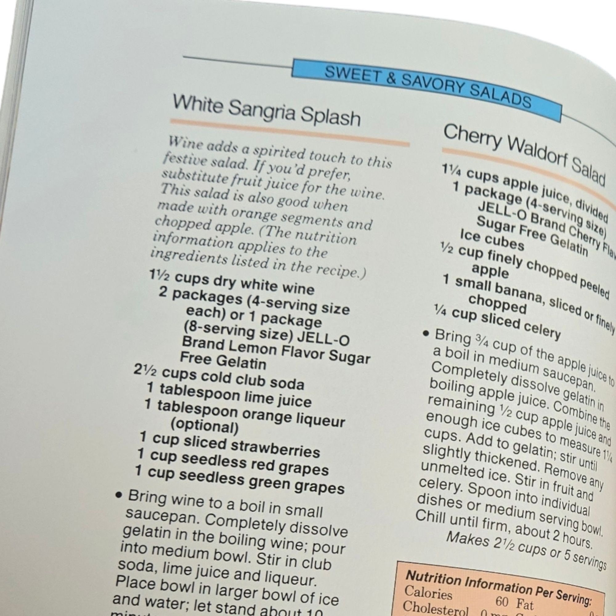 Sugar Free Jello Low Calorie Recipe Book Theres Always Room for