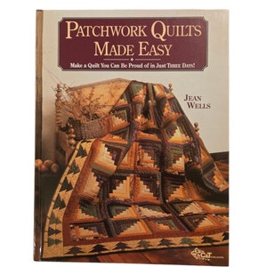 Patchwork Quilts Made Easy Book Crafting Quilter Quilting How To