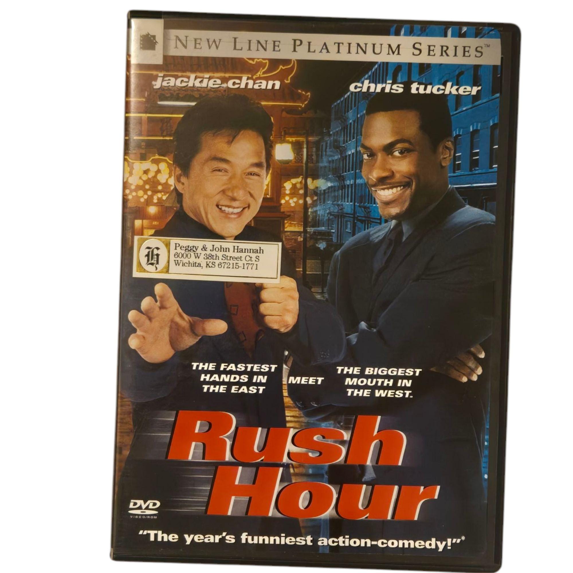 金爆ＤＶＤ Rush Hour DVD Jackie Chan Chris Tucker Mia Tyler Action Movie - Etsy