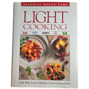 お気に入りのブランド名 ライトクッキングクックブック 1993 ヴィンテージレシピブック