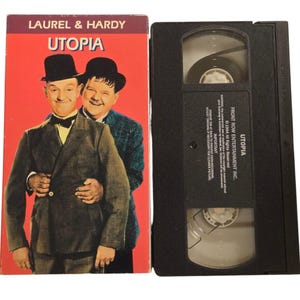 Laurel and Hardy Utopia VHS Comedy Classic