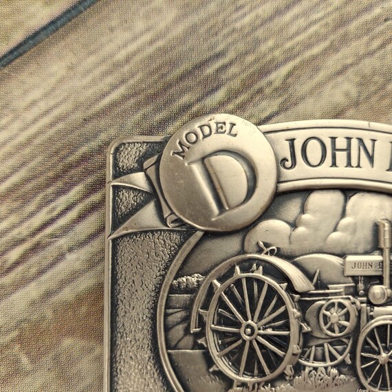 John Deere Model D Tractor Belt Buckle 1988 Agric… - image 5