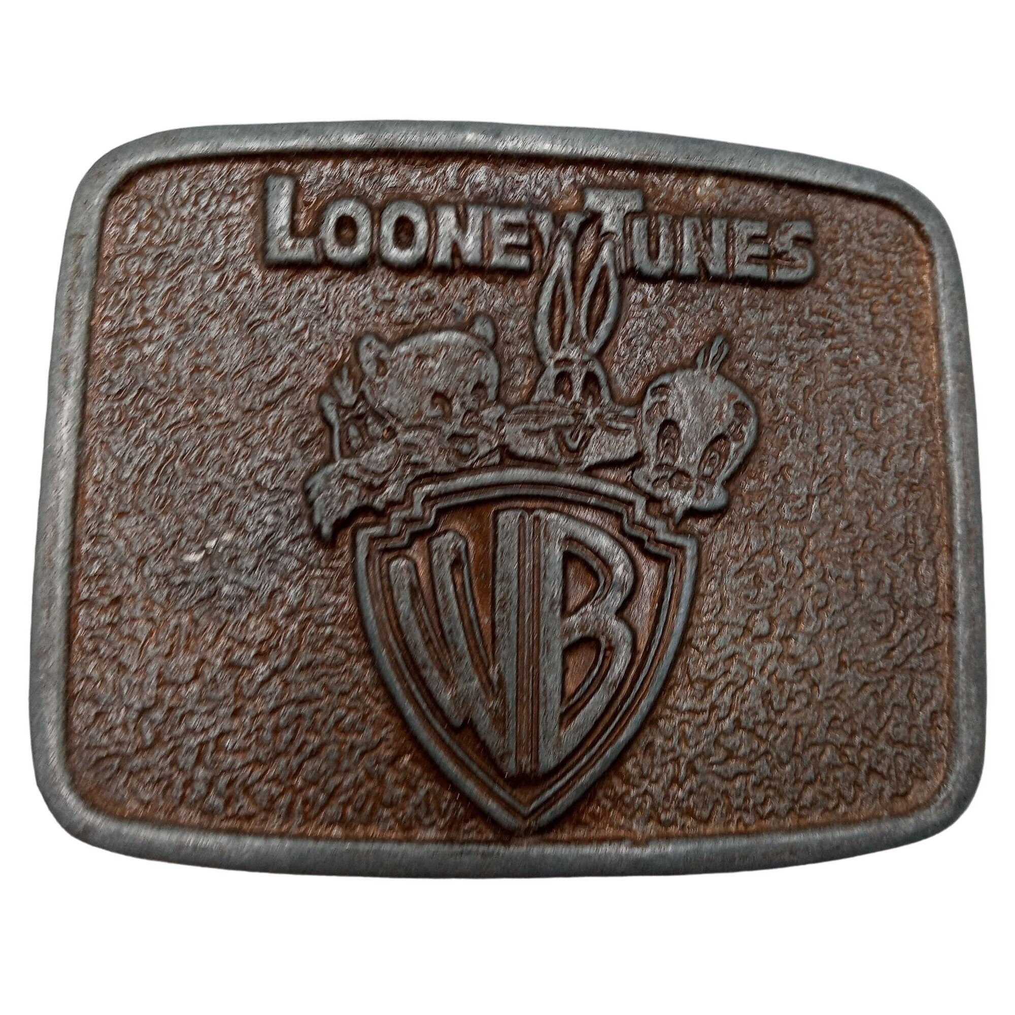Looney Tunes Belt Buckle Warner Bros Cartoon Bugs Bunny 