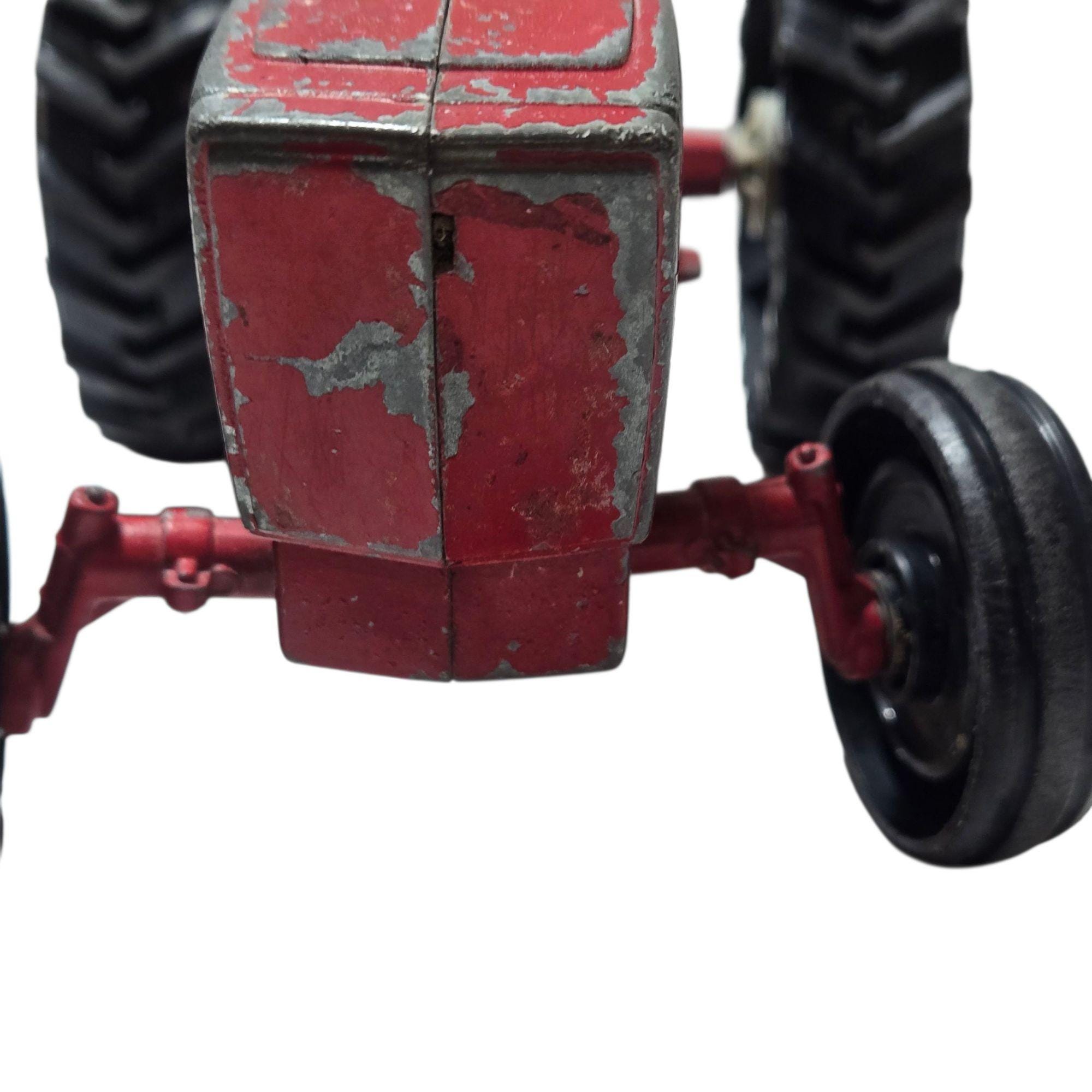 ヴィンテージ ERTL レッド おもちゃ トラクター ダイキャストモデル