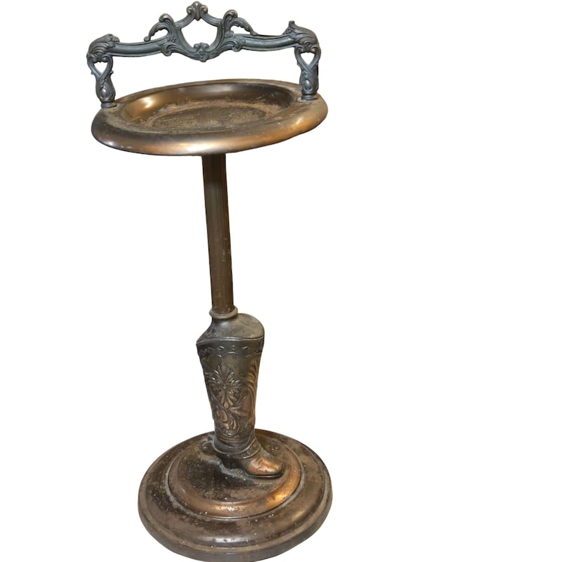 Antique Vintage Ashtray Stand - Etsy