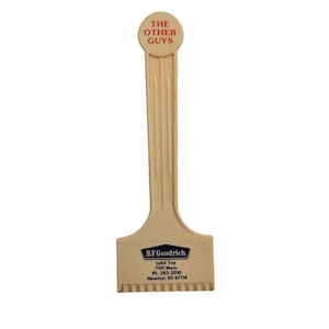 Newton Kansas Vintage BF Goodrich Ice Scraper Plastic The Other Guys Advertising