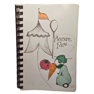 St Elizabeths Church cookbook San Francisco California 1975 Spiral Bound Pleasure Fare