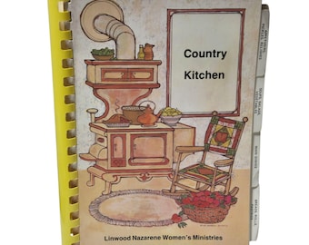 Ricettario Country Kitchen 1984 1985 Linwood Nazarene Womens Ministries Wichita KS