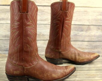 Nocona Cowboy Boots Mens Size 10 B 