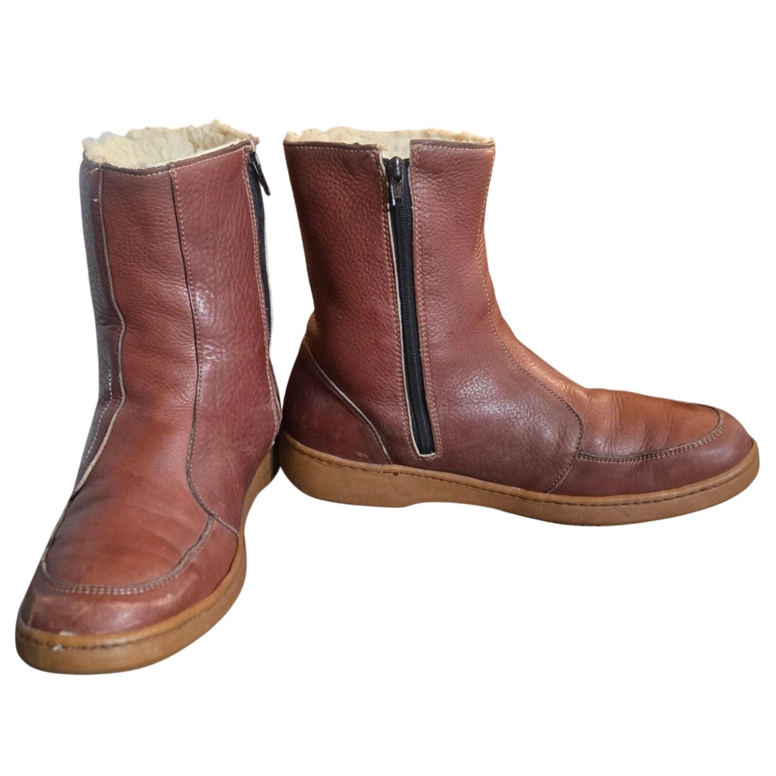 Mens Vintage Side Zip Boots - Etsy Canada