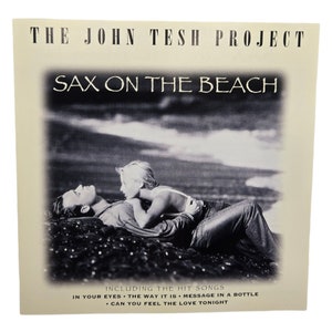 The John Tesh Project Sax On The Beach CD Saxophone Music Vintage 1990s