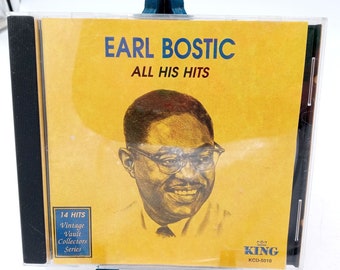 Earl Bostic All His Hits CD Vintage 1995 Rhythm And Blues Jazz Saxophone