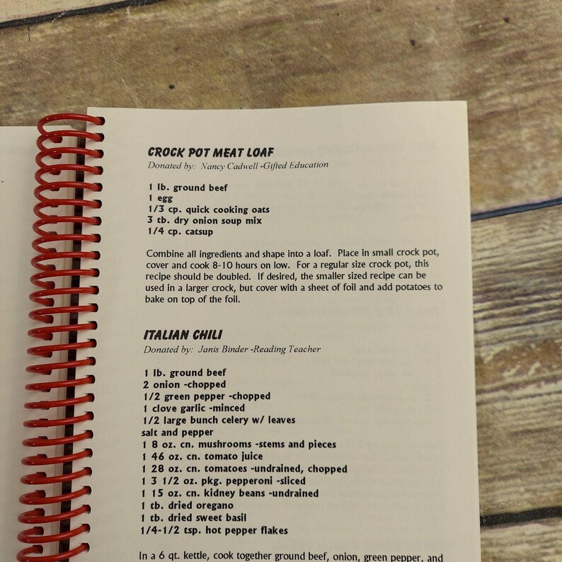 Rose Hill Kansas Cookbook Vintage 1995 Elementary School KS Etsy