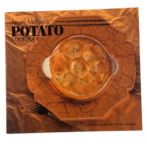 Potato Cookbook 1989 Paperback James McNair Vintage Recipe Book