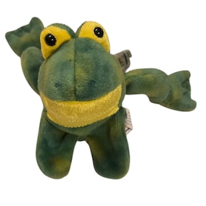 Mary Meyer Leapfrog Frog Finger Puppet Plush Vintage 1995