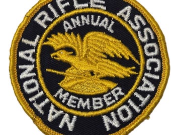 全米ライフル協会（NRA）年間会員パッチ 3インチ NRA ヴィンテージ