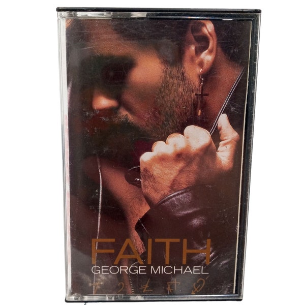 George Michael Faith Cassette Tape Vintage Music Father Figure I Want Your