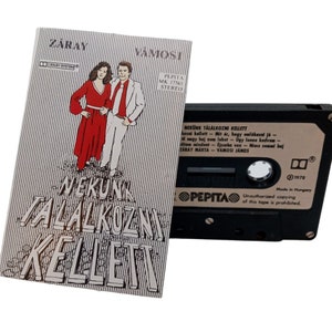 Nekunk Talalkozni Kellett Zaray Vamosi 1978 Cassette tape Music Hungary Vintage