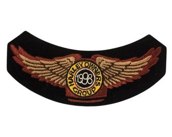 Vintage Harley Owners Group 1998 Wing Patch HOG Biker Motorcycle