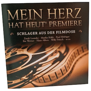 Mein Herz Hat Heut Premiere CD Schlager Aus Filmdose German