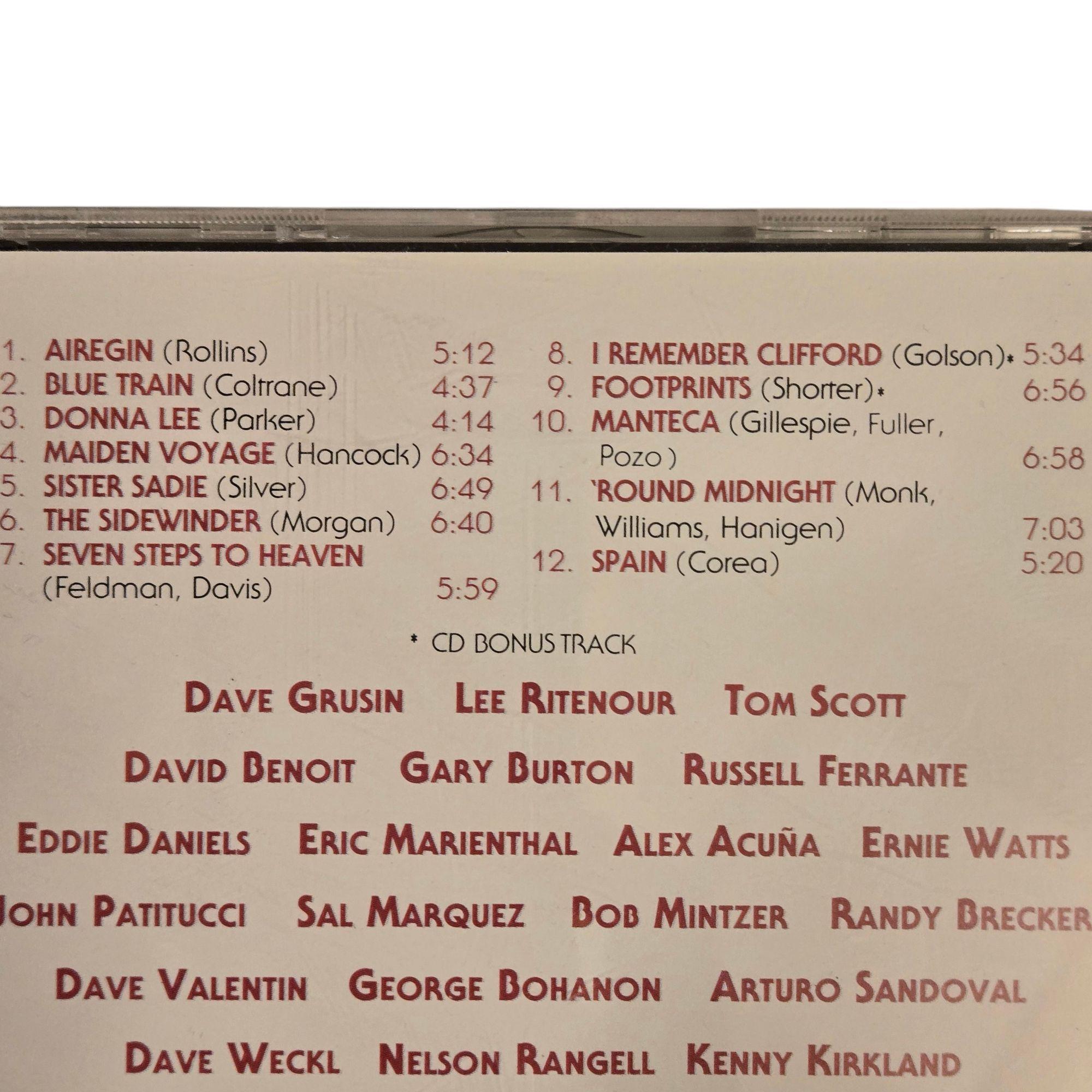 GRP All Star Big Band 10th Anniversary CD 1992 Jazz Music Vintage
