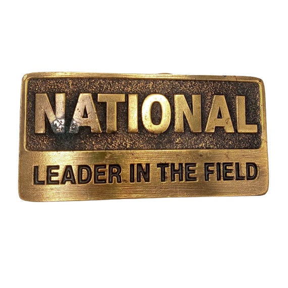 Armco Belt Buckle National Leader In The Field Am… - image 1