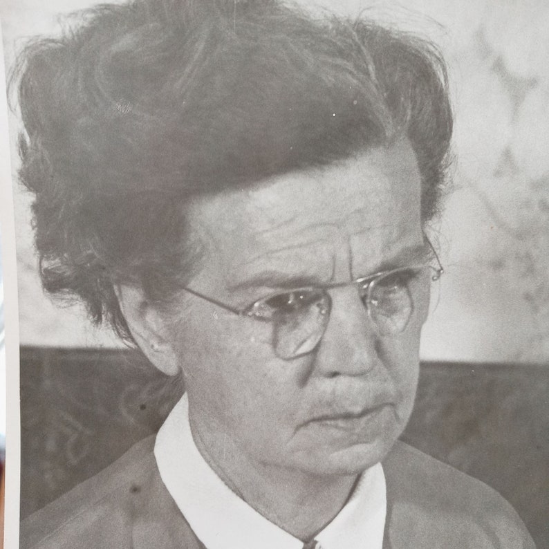 Aunt Ethel Knows And Does Not Approve Candid Portrait Found Photograph Picture 1950s Woman image 1