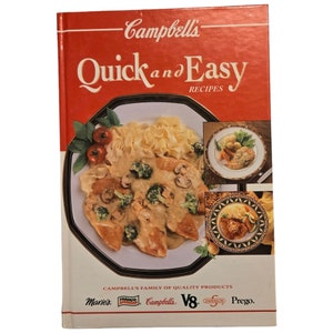 キャンベル 素早く簡単レシピ クックブック スープレシピブック ヴィンテージ
