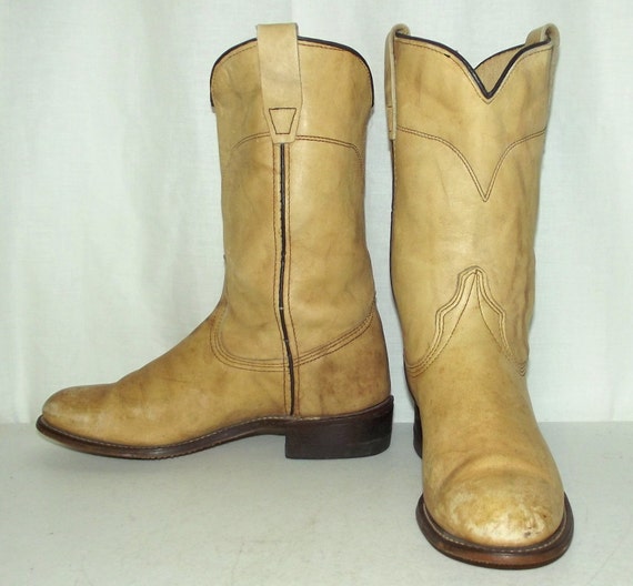 is krak Havbrasme Light Tan Cowboy Boots Womens Size 5.5 M Wrangler Brand - Etsy