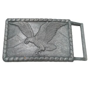 Vintage Flying Eagle Belt Buckle Country Western Wear Rockabilly Americana