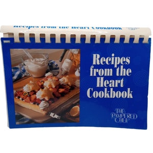 Pampered Chef Kochbuch 1997 Rezepte von Herzen Vintage Küchen Rezepte
