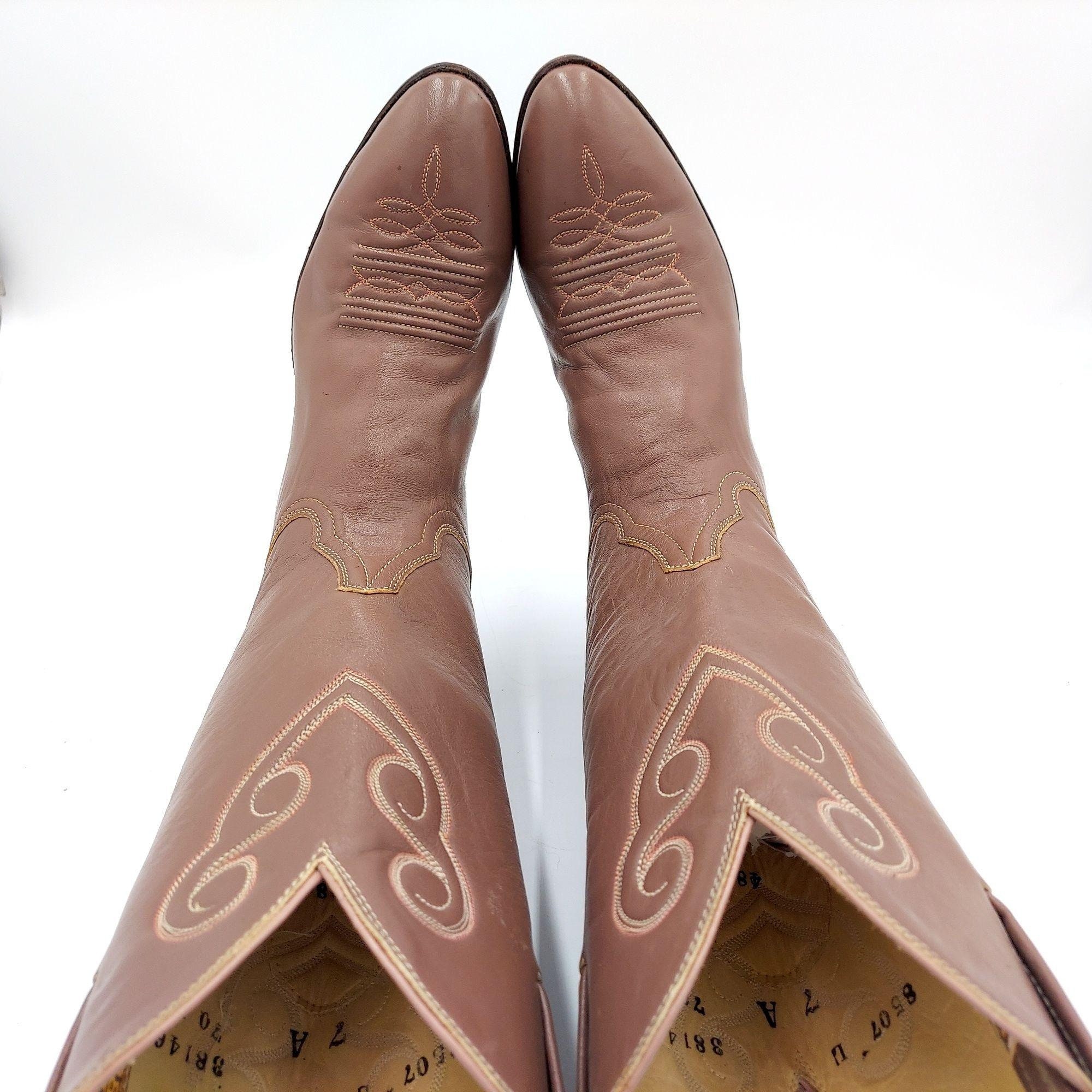 narrow width cowboy boots