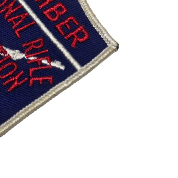NRA Junior Member 1968 Patch Shield Shape Red Blu… - image 6