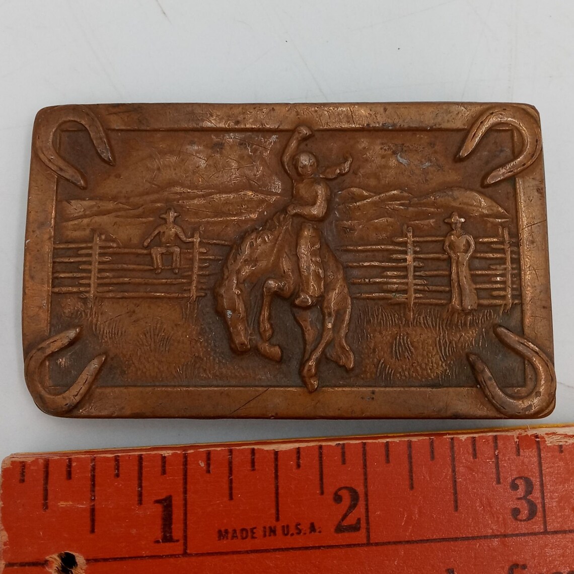 Bronc Riding Belt Buckle Horse Cowboy Ranch Rodeo Justin Boots ...