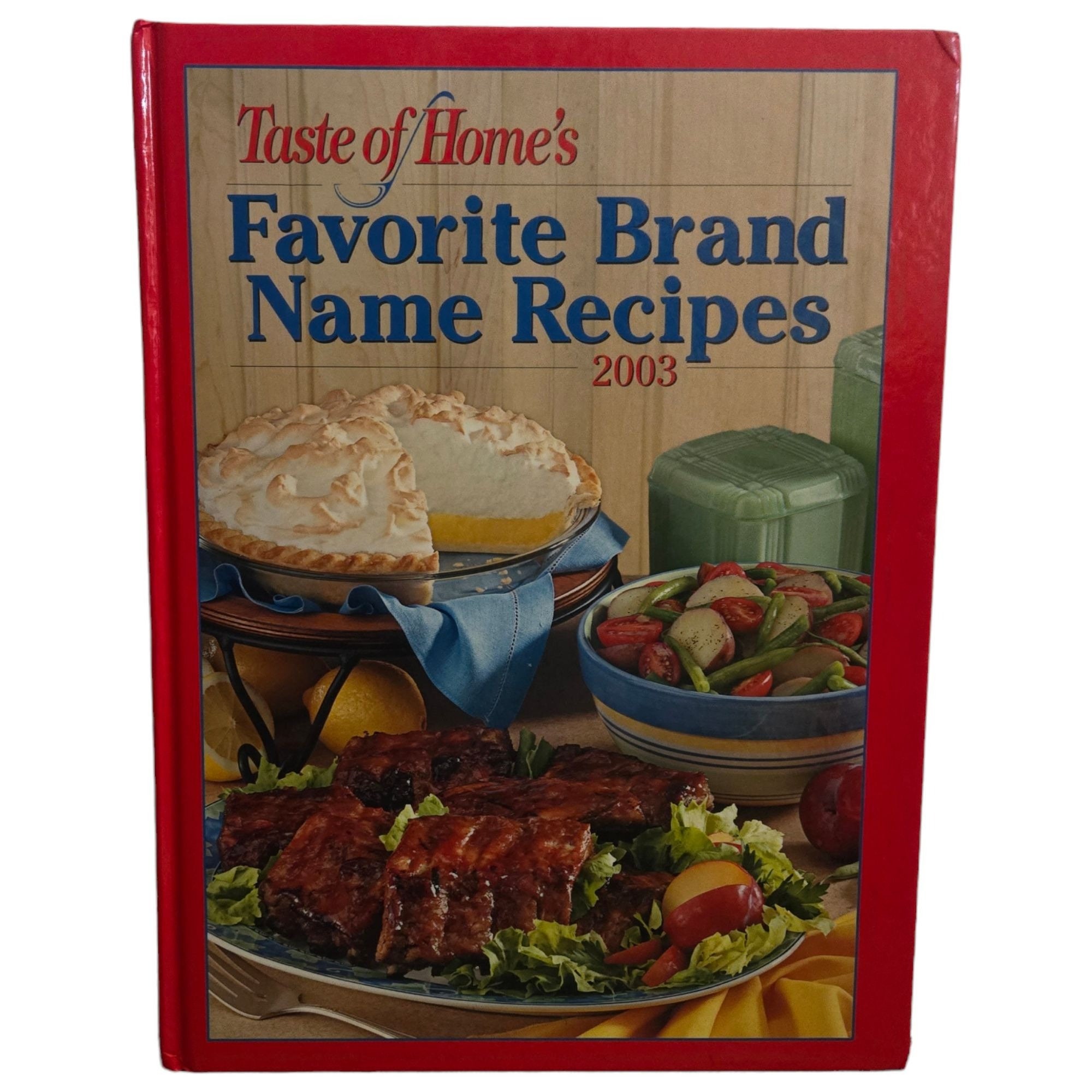 Taste Of Home Favorite Brand Name Recipes 2003 Hardcover Cookbook