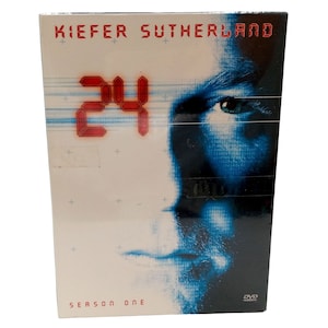 24 Season One DVD Collection Set Kiefer Sutherland 1152 Minutes TV New Sealed