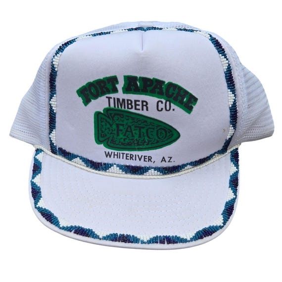 Fort Apache Timber Cap Mesh Snapback Trucker Hat … - image 1
