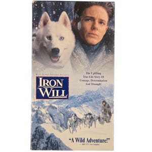 Iron Will VHS Walt Disney Home Video 1994 Kevin Spacey Mackenzie Astin