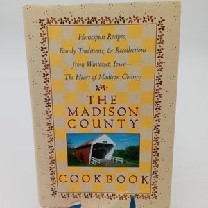 Winterset Iowa Cookbook Madison County Recipe Book St Josephs Church Vintage 1998