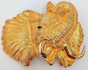 1 1/8 Womens Gold Elephant Family Buckle on Quality Patent Leopard Print Belt 1 1/8 Womens Gold Elephant Family Buckle on Quality Patent Leopard Print Belt