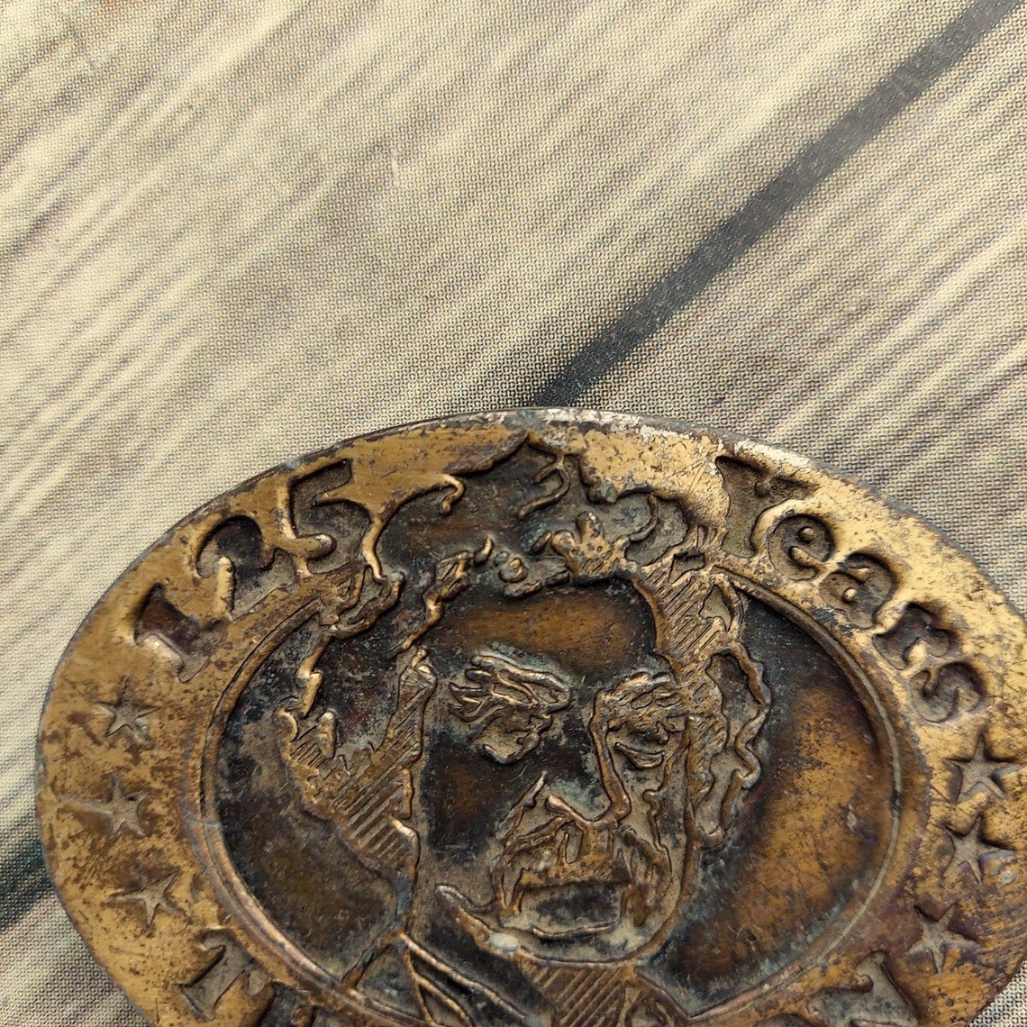 The Union Army Belt Buckle 125 Years Ulysses S Grant Vintage Etsy