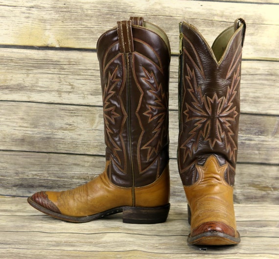 wingtip cowboy boots